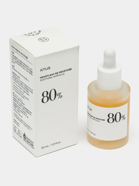 Zardob Anua Heartleaf 80 Moisture Soothing ampoule, 30 ml - 
