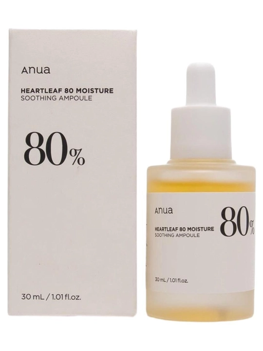 Zardob Anua Heartleaf 80 Moisture Soothing ampoule, 30 ml