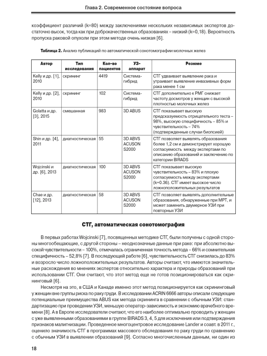 Ультразвуковой томосинтез молочных желез, В. Е. Гажонова