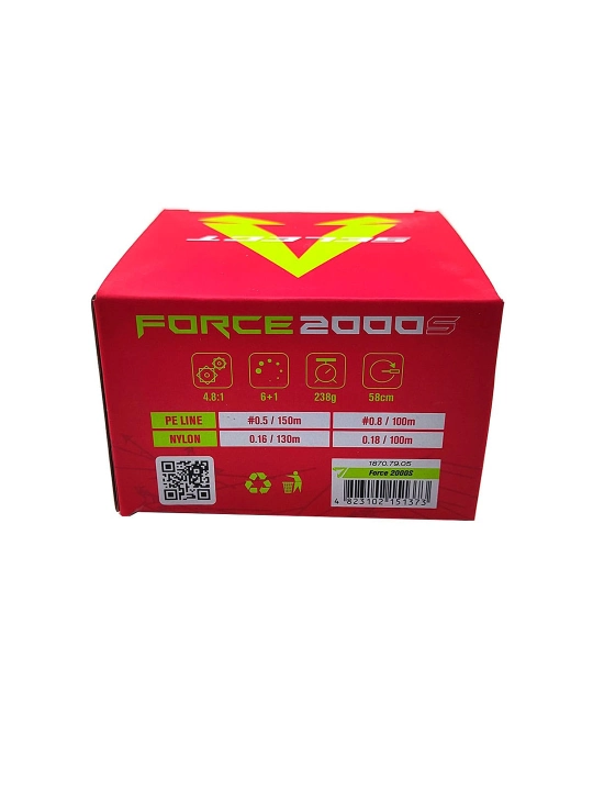 Катушка Select Force# 2000S, 6+1BB, 4.8:1