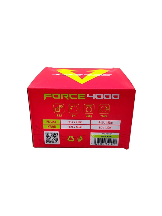 Катушка Select Force# 4000, 6+1BB, 4.8:1