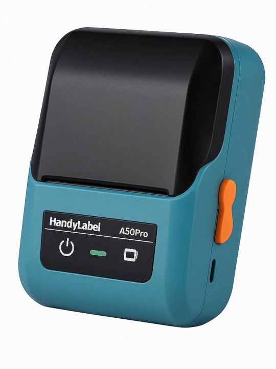 Термопринтер этикеток и квитанций TAGBOTS A50 PRO  мини-термопринтер этикеток портативный