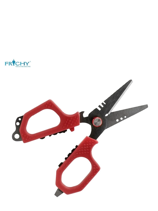 Ko‘p funksiyali to‘r kesish uchun qaychi Frichy XS651 165 mm - 
