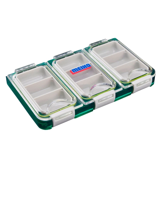 Коробка Meiho Water Guard# WG-9 115x73x18, зеленая - 