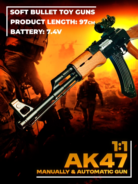 Автомат AK47 , M416, AK47, glock стреляет орбизами Orbeez gun, пульки в комплекте