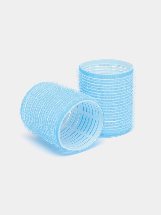 Бигуди на липучке для укладки и объема, Velcro, пластиковые, 40 мм, 5 шт