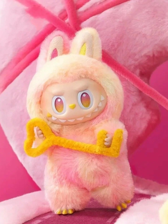 Мягкая игрушка-брелок LABUBU, POP MART, 17 см