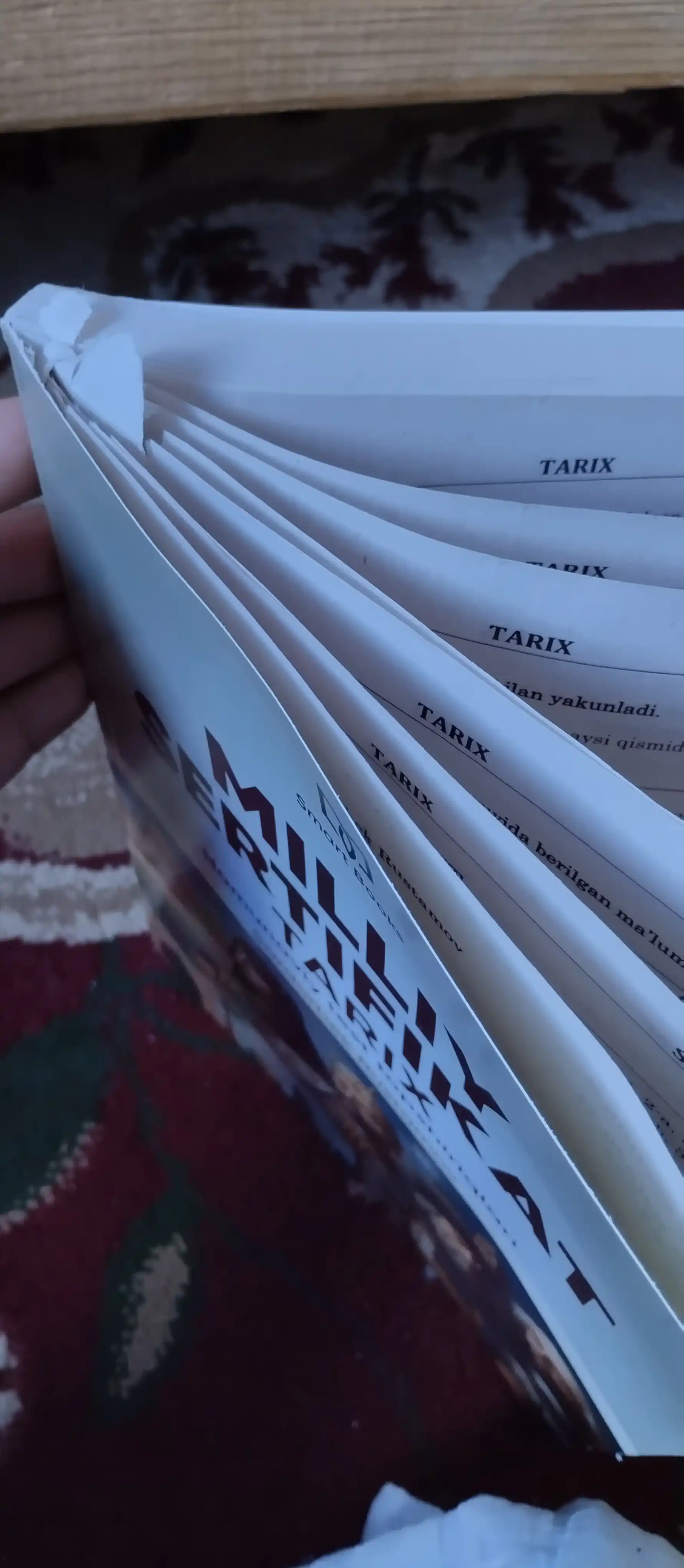 Milliy sertifikat Tarix fanidan, namunaviy test topshiriqlari