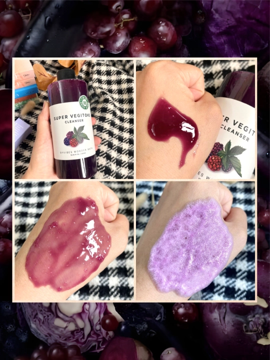 Очищающая пенка для умывания Wonder Bath super vegitoks cleanser, 300 мл