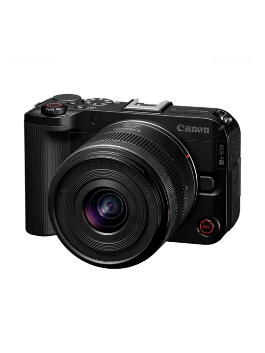 Fotokamera 4K Canon EOS R50V RF-S 14-30 mm F4-6.3 IS STM PZ kit - 