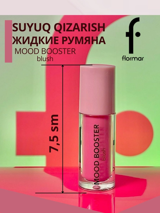 Yuz uchun rumyana, suyuq Mood Booster Blush Flormar