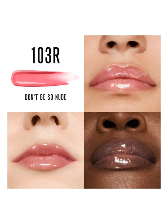 Valentino Объёмный блеск для губ, с эффектом ухода - 103R Don't Be So Nude