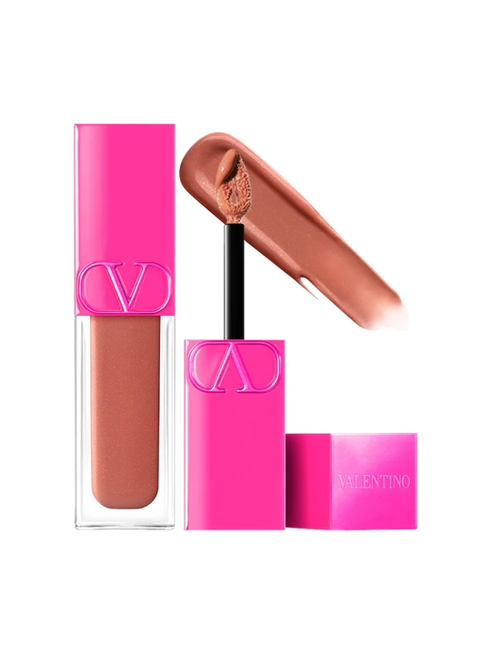 Valentino Объёмный блеск для губ, с эффектом ухода - 122A Warm It Up - 