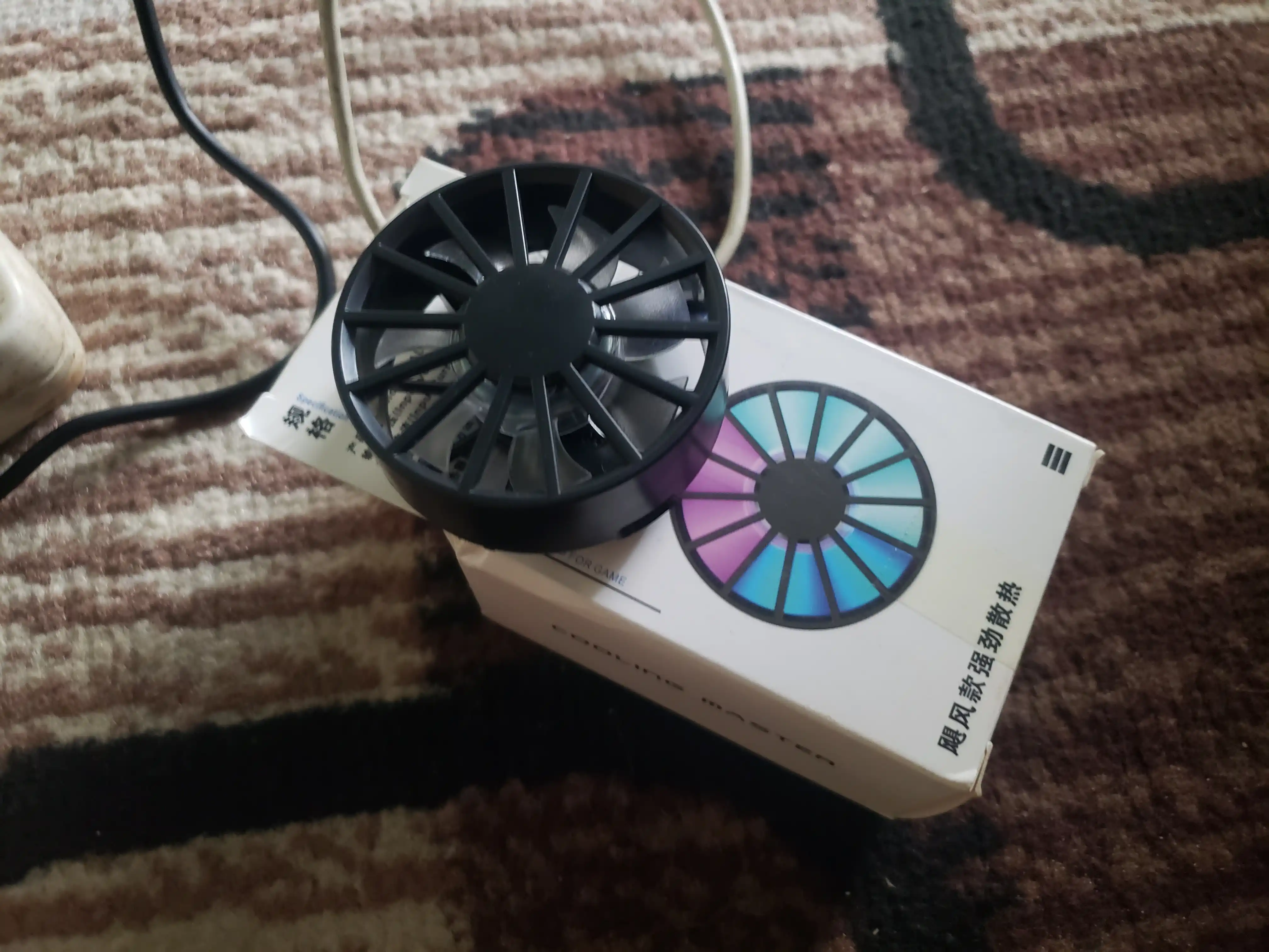 Kuler telefon uchun, telefonni sovutish uchun, PUBG o'yin vaqtida