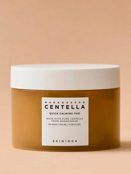 Tinchlantiruvchi patchlar, SKIN1004, Madagascar Centella, Calming Pad 130 ml, 70 dona