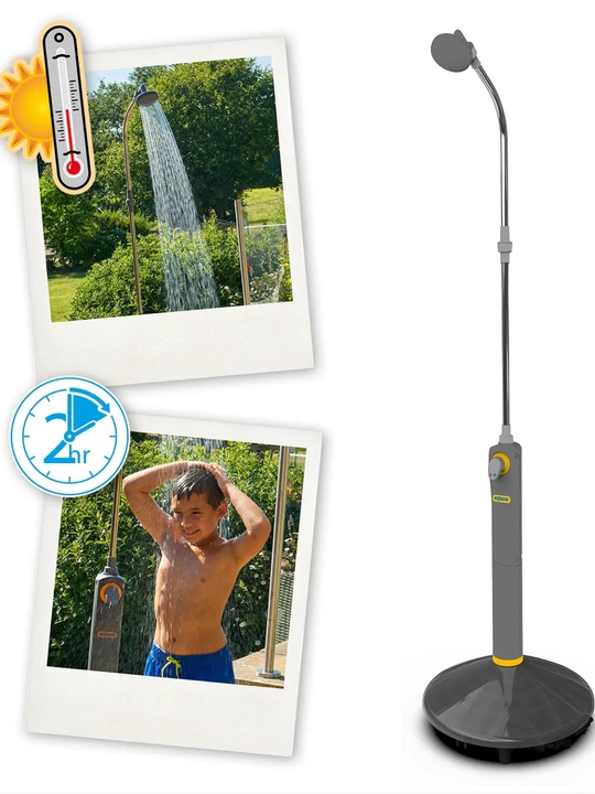 Садовый душ HoZelock Outdoor Shower 8 л с солнечным нагревом