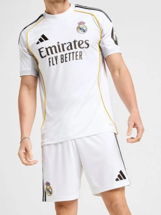 REAL MADRID futbol formasi 2025-26 uy va safar uchrashuvlari uchun