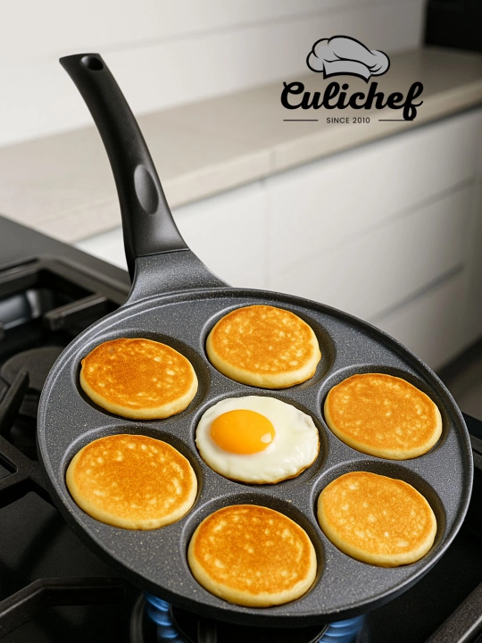 Omlet va tuxum pishirish uchun mo'jallangan tova