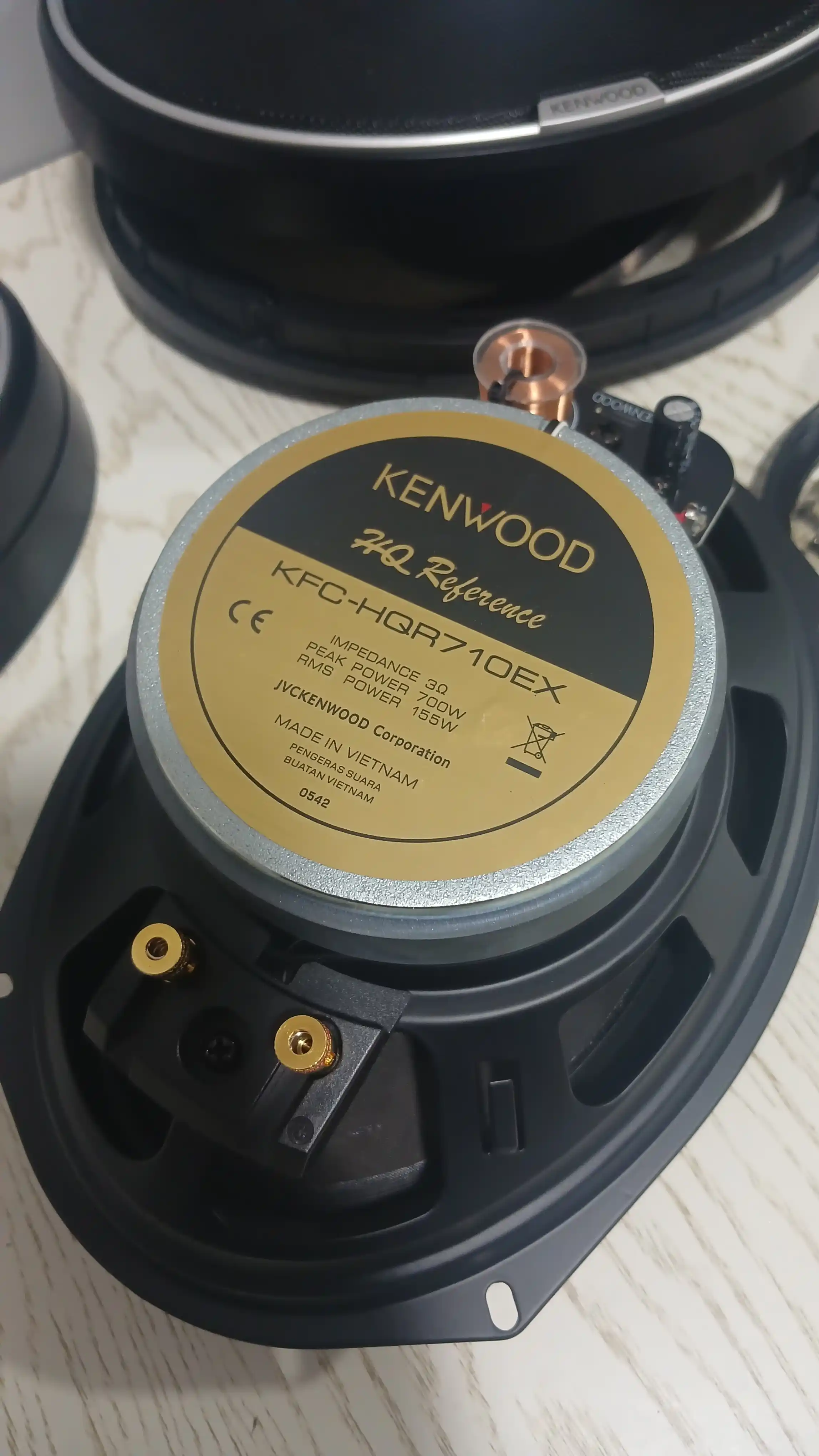 Автомобильные колонки Kenwood 710, 2 штуки 700W