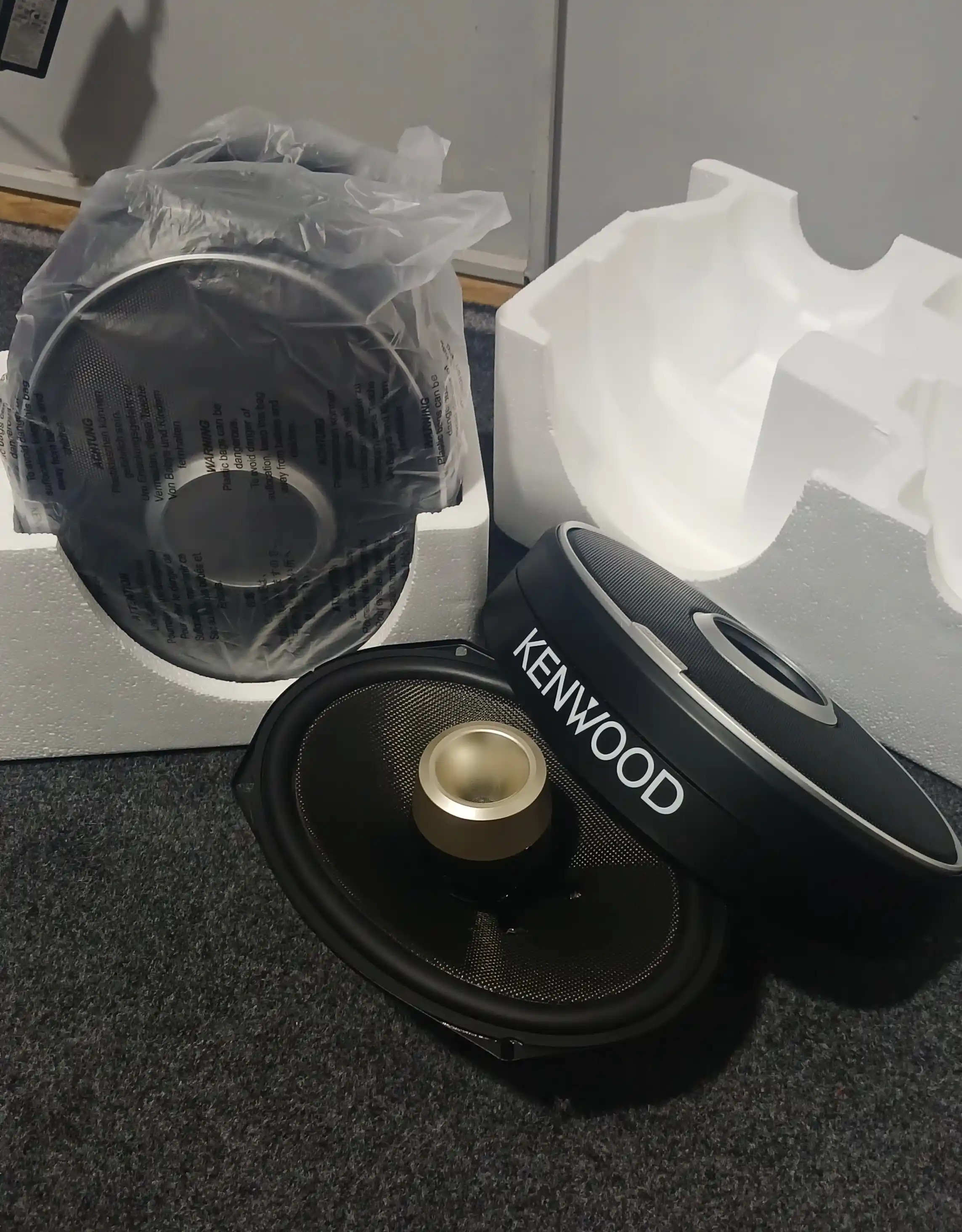Автомобильные колонки Kenwood 710, 2 штуки 700W