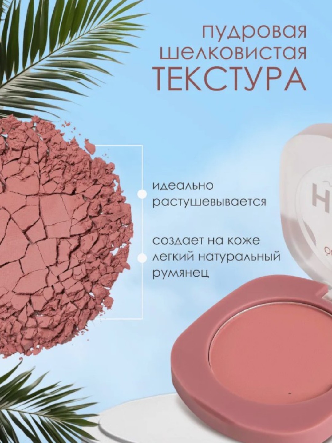 Vivienne Sabo Blush macaron Матовые румяна для лица