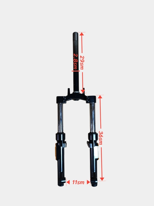 Elektraskuterlar uchun vilka 36×29 sm - 