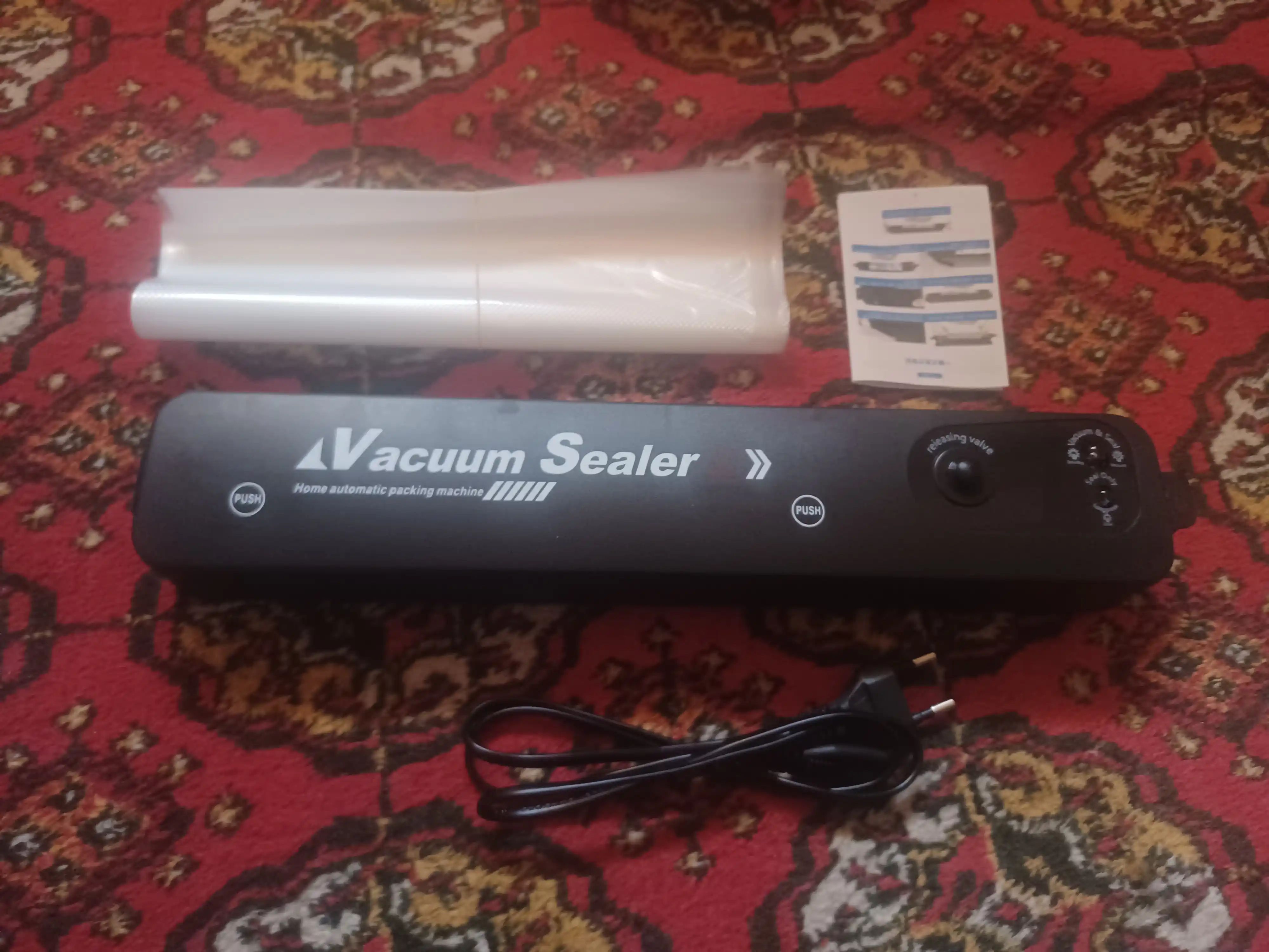 Vakuum qadoqlagich Vacuum Sealer, 10 ta paket