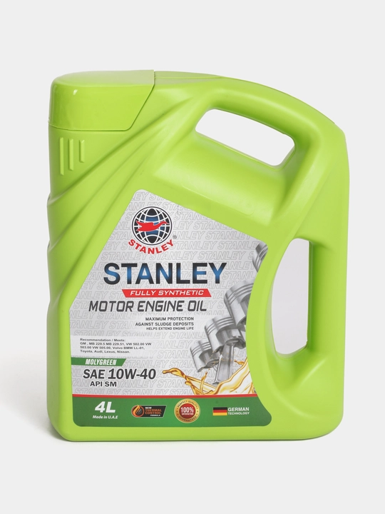 Motor moyi STANLEY Molygreen 10W40 API, SM GM Dexos