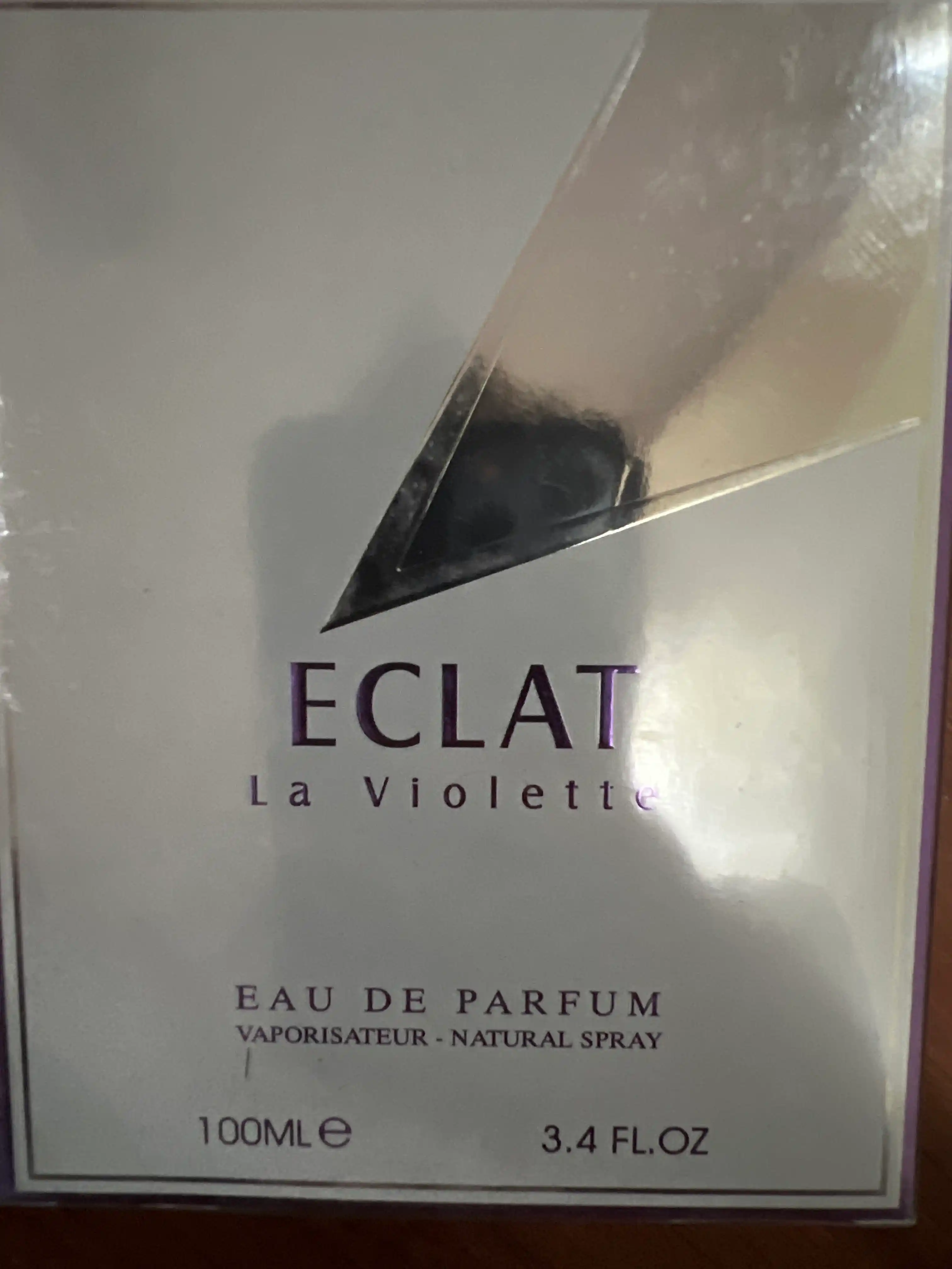 Parfyumlangan suv ayollar uchun Eclat La Violette, 100 ml