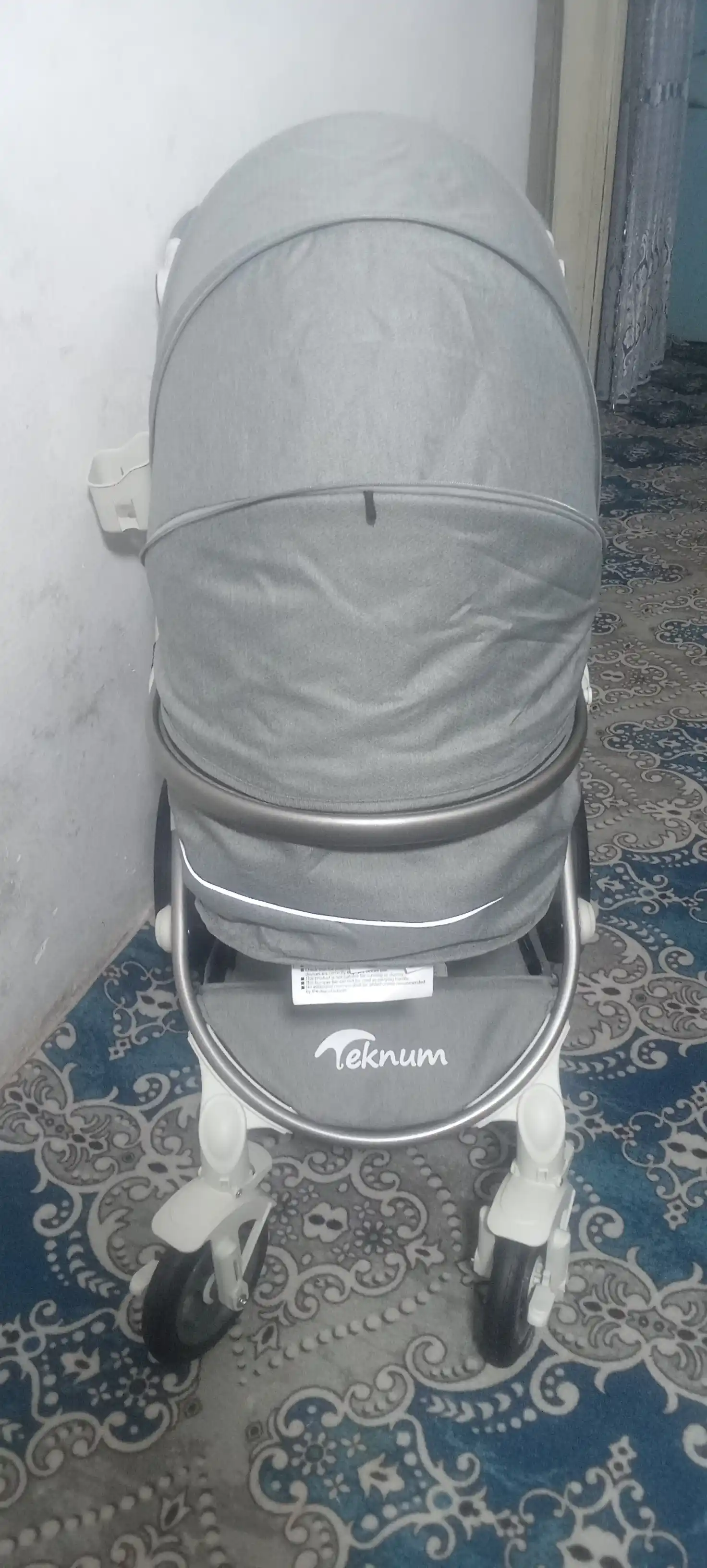 Детская коляска с большой сумкой, трансформер Teknum W+C 3 в 1