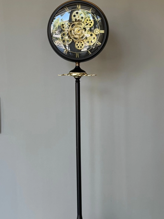 "Royal Tripod" dizayner uch oyoqli soat – uslubli interyer uchun - 