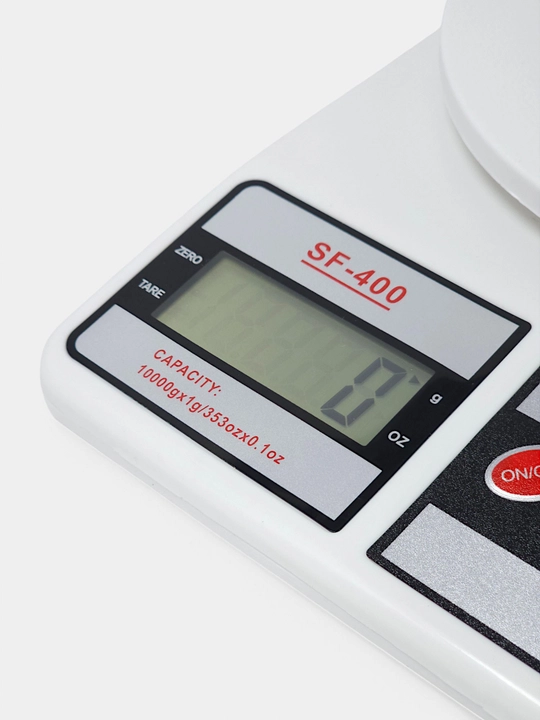 Elektron oshxona tarozisi, mini, 5 va 10 kg gacha, SF-400