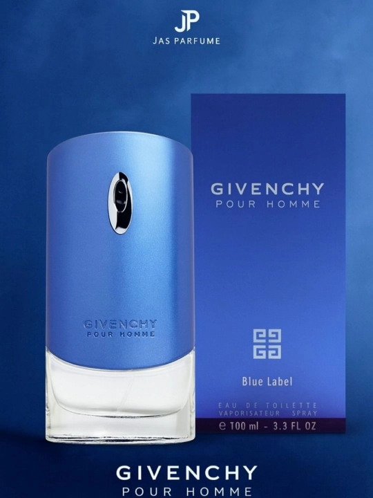 Парфюмированная вода для мужчин, Givenchy Pour Homme Blue Label 100ML - 
