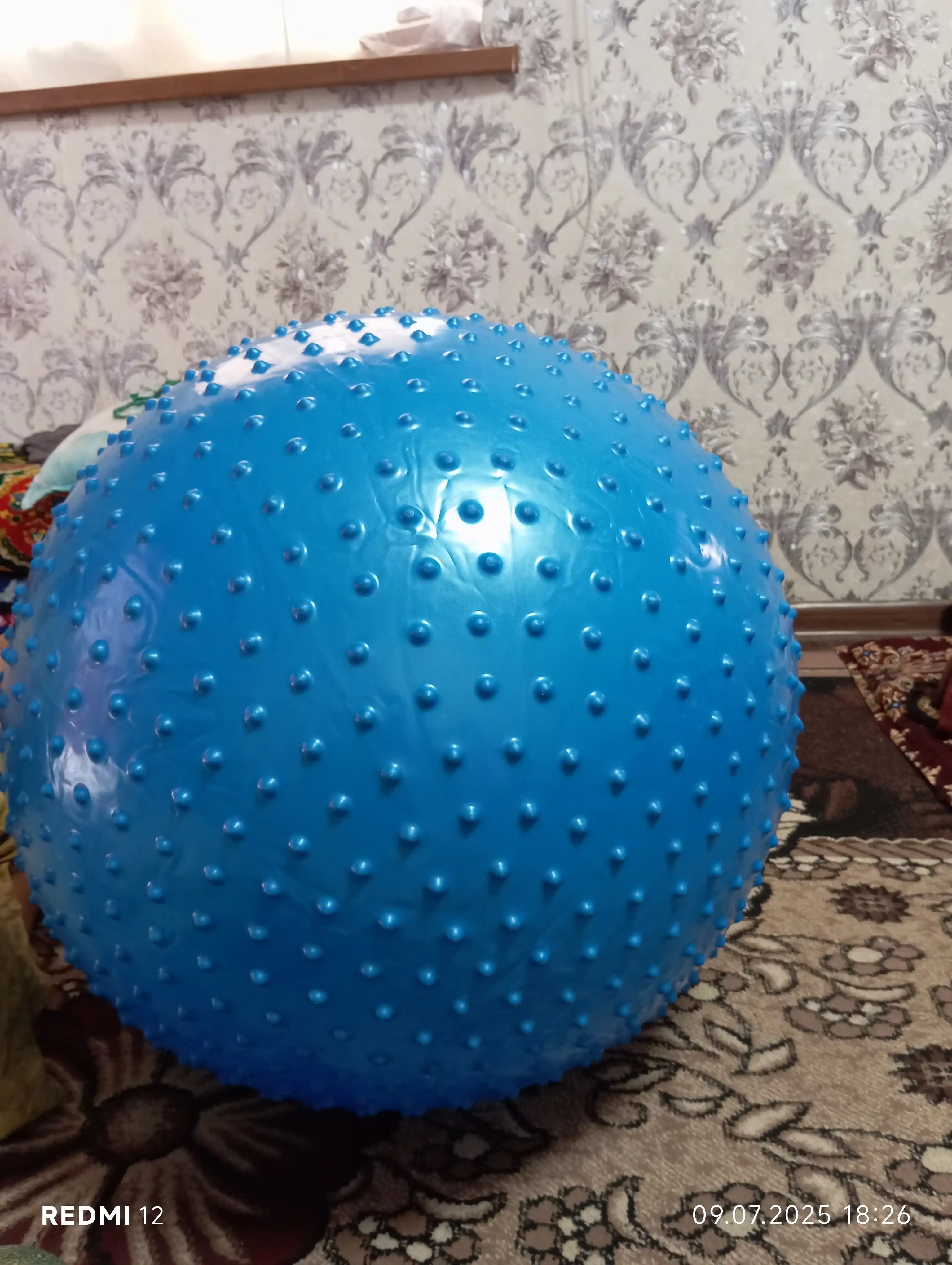 Fitbol, ​​fitnes, massaj uchun, 75, 85, 95 sm
