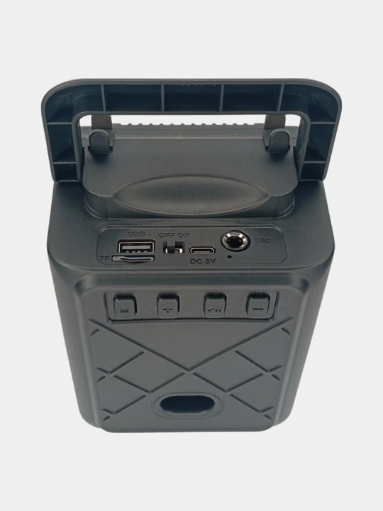 Kоlonka karaoke simsiz mikrofon, Bluetooth ZQS, RGB yoritgichli