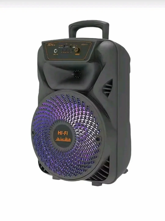 Kоlonka karaoke simsiz mikrofon, Bluetooth ZQS, RGB yoritgichli