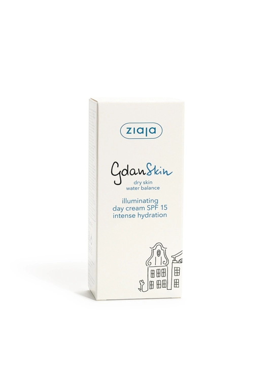 Yorug‘lik taratuvchi Gdanskin SPF kun kremi 15 - 50 ml