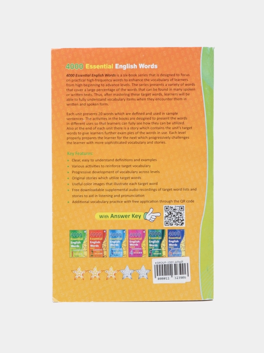 4000 essential english words 1, 2, 3, 4, 5, 6 Uzbek translations