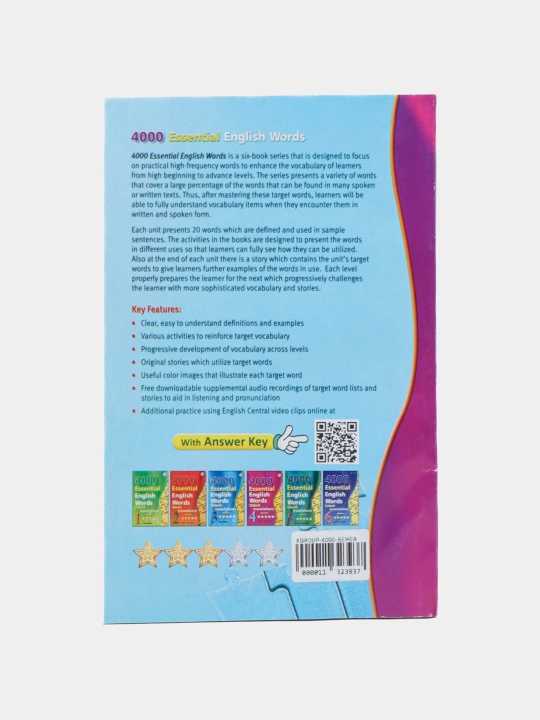 4000 essential english words 1, 2, 3, 4, 5, 6 Uzbek translations