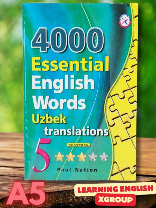 4000 essential english words 1, 2, 3, 4, 5, 6 Uzbek translations - 