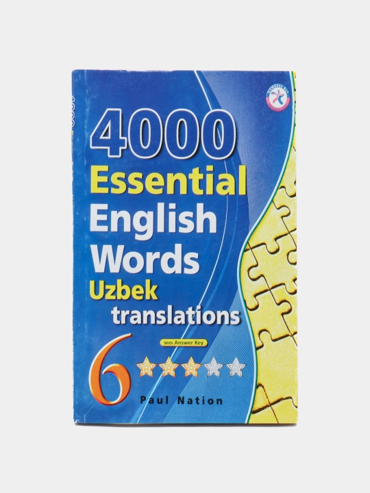4000 essential english words 1, 2, 3, 4, 5, 6 Uzbek translations