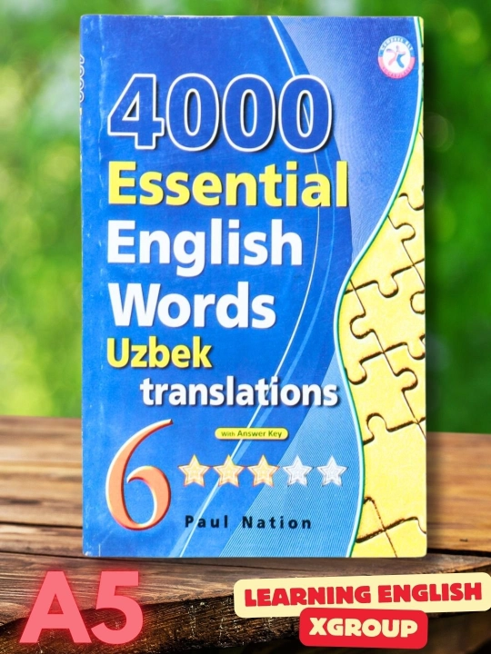 4000 essential english words 1, 2, 3, 4, 5, 6 Uzbek translations - 