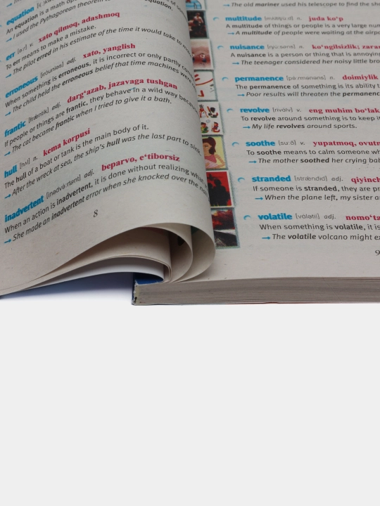 4000 essential english words 1, 2, 3, 4, 5, 6 Uzbek translations