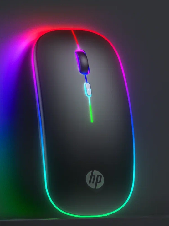 Simsiz kompyuter sichqonchachi, tovushsiz, RGB, Bluetooth