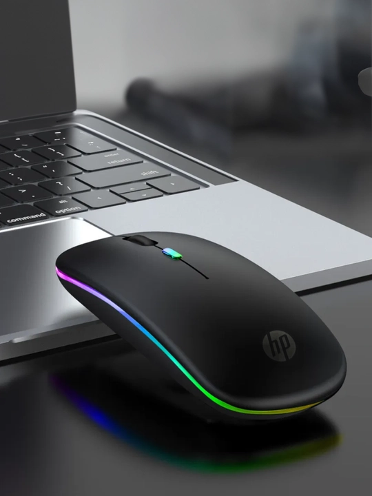 Simsiz kompyuter sichqonchachi, tovushsiz, RGB, Bluetooth