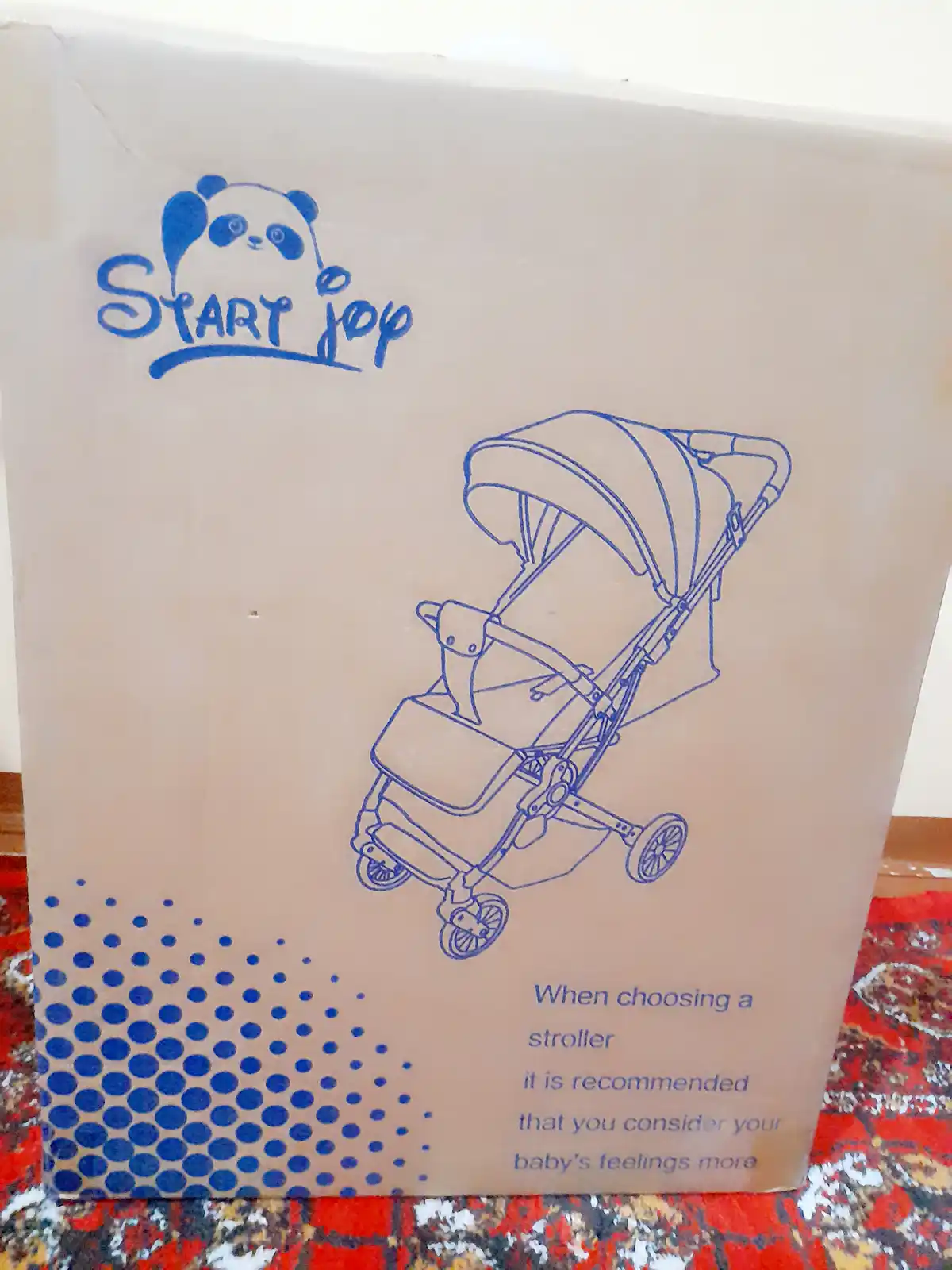 Bolalar chamadon aravachasi Start Jop ST-02