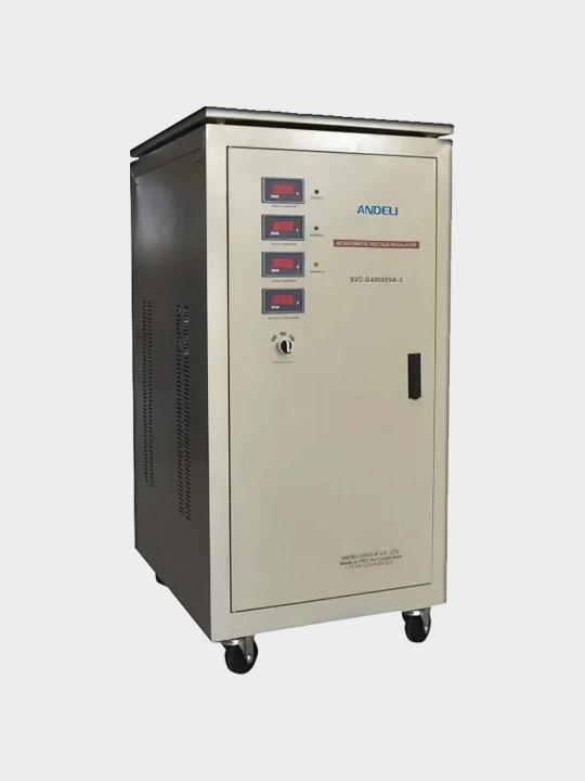 Kuchlanish stabilizatori Andeli SVC-D40000VA - 380V (3 fazali) - 