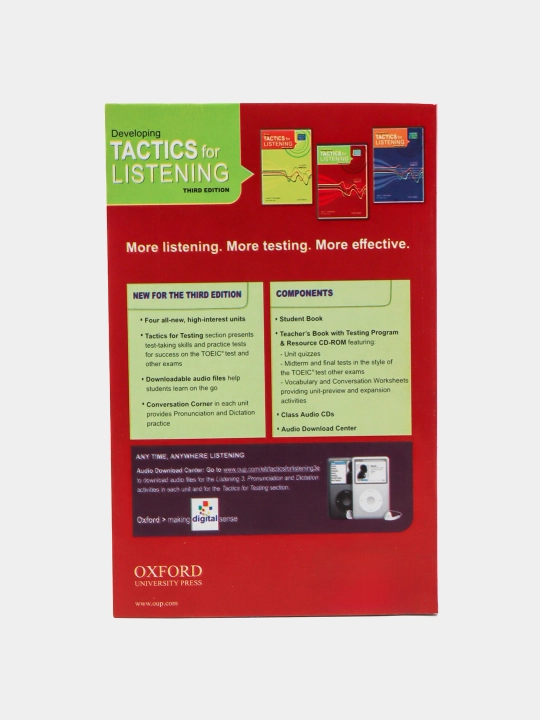Basic Developing Expanding TACTICS for LISTENING Third Edition taksiks