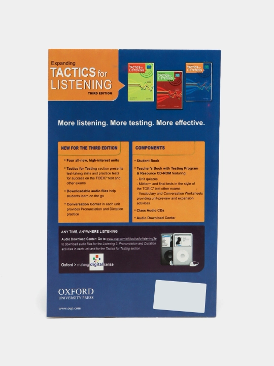 Basic Developing Expanding TACTICS for LISTENING Third Edition taksiks