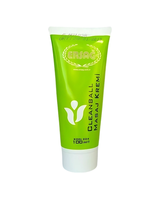 Ersag og'riq qoldiruvchi massaj tana kremi, 100 ml, 200 ml